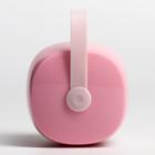 Контейнер для хранения и стерилизации детских сосок и пустышек, цвет белый/розовый - Фото 5