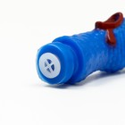 Игрушка пищащая «Задумчивая курица» малая для собак, 16.5 см, ярко-синяя - Фото 5