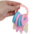 Набор прорезывателей «Ягоды», 4 шт., цвет МИКС, Крошка Я - фото 24677764