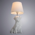 Настольная лампа BOBBY, 1x40Вт E27, цвет белый - Фото 2
