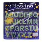 Наклейка фосфорная "Английский алфавит" набор 26 шт 28,2×27,8 см - Фото 1
