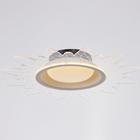 Люстра с ПДУ 1194/1 LED 52 Вт 3000-6000К диммер белый-прозрачный 50×50×8 см BayerLux - фото 4366480