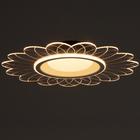 Люстра с ПДУ 1200/1 LED 52Вт 3000-6000К диммер белый-прозрачный 50х50х8 см BayerLux 5487511 Люстра с ПДУ 1200/1 LED 52Вт 3000-6000К диммер белый-прозрачный 50х50х8 см BayerLux 5487511