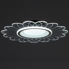 Люстра с ПДУ 1200/1 LED 52Вт 3000-6000К диммер белый-прозрачный 50х50х8 см BayerLux 5487511 Люстра с ПДУ 1200/1 LED 52Вт 3000-6000К диммер белый-прозрачный 50х50х8 см BayerLux 5487511