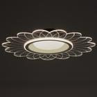 Люстра с ПДУ 1200/1 LED 52Вт 3000-6000К диммер белый-прозрачный 50х50х8 см BayerLux 5487511 Люстра с ПДУ 1200/1 LED 52Вт 3000-6000К диммер белый-прозрачный 50х50х8 см BayerLux 5487511