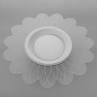 Люстра с ПДУ 1200/1 LED 52Вт 3000-6000К диммер белый-прозрачный 50х50х8 см BayerLux 5487511 Люстра с ПДУ 1200/1 LED 52Вт 3000-6000К диммер белый-прозрачный 50х50х8 см BayerLux 5487511