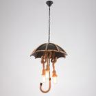 Люстра 1353/3 E14 40Вт черный 47х47х90 см - фото 23773386