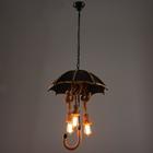 Люстра 1353/3 E14 40Вт черный 47х47х90 см - фото 23773387