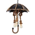 Люстра 1353/3 E14 40Вт черный 47х47х90 см - фото 23773388