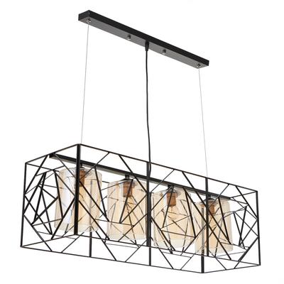 Светильник BayerLux 1692/4 E27 40 Вт черный 71.3×24.5×23.5 см