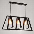 Светильник BayerLux 1694/3  E27 40Вт черный 74,3х28х31 см 6827215