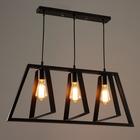 Светильник BayerLux 1694/3  E27 40Вт черный 74,3х28х31 см 6827215