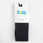 Леггинсы детские махровые, цвет тёмно-серый, рост 122-128 - фото 39535484