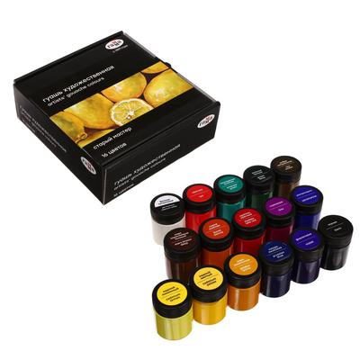 Гуашь художественная «Гамма. Старый Мастер», набор 16 цветов × 40 мл, (301220203)