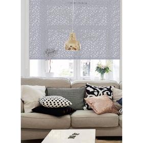 

Рулонная штора Heyli, 140х160 см, цвет серый