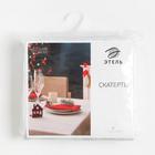 Скатерть «Этель» Winter mood, 142×220±3 см, 115±10 г, серебристая  (артикул 7097312)  большой выбор товаров оптом и в розницу по низким ценам с доставкой