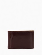 Зажим для купюр на кнопке, для монет, карт, коричневый - Фото 10