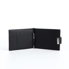 Зажим для купюр на кнопке, цвет чёрный - Фото 4