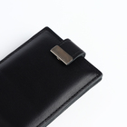 Зажим для купюр на кнопке, цвет чёрный - Фото 6