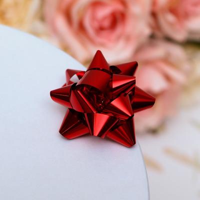 Подарочный Бант - звезда №4.3, набор 54 шт., ассорти, для упаковки подарков