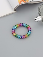 Резинка для волос «Пружинка», яркая радуга, 5 см - фото 57949076 Резинка для волос «Пружинка», яркая радуга, 5 см - фото 57949076