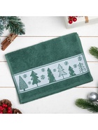 Полотенце махровое «Этель. Ёлочки», 30×60 см, хлопок 100% - Фото 2