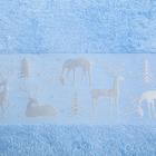 Полотенце махровое «Новый год: Олени» 50х90 см, 100% хлопок, 360гр/м2 - Фото 3
