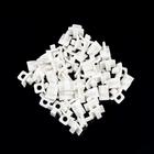 Заглушка на карниз, 15х15х10 мм, пластик, цвет белый (комплект 100 шт) - фото 21347516