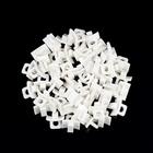 Заглушка на карниз, 15х15х10 мм, пластик, цвет белый (комплект 100 шт) - фото 21347517