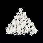 Заглушка на карниз, 15х15х10 мм, пластик, цвет белый (комплект 100 шт) - фото 21347518