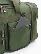 Сумка дорожная на молнии, с увеличением, 5 наружных карманов, зелёная - Фото 11