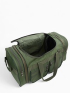 Сумка дорожная на молнии, с увеличением, 5 наружных карманов, зелёная - Фото 14