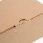 Коробка-пенал, бурая, 22 х 15 х 10 см - Фото 5