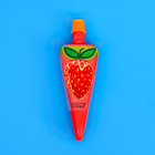 Десерт желейный "Фруктовые дольки" клубника, 55 мл (комплект 5 шт) - фото 24058812