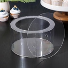 Фальш ярус для торта, цилиндр, d=20 см, h=12 см, прозрачный - Фото 5
