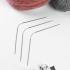 Спицы для вязания, чулочные, гибкие, d = 2 мм, 21 см, 3 шт - Фото 2