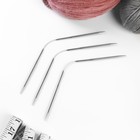 Спицы для вязания, чулочные, гибкие, d = 3,5 мм, 21 см, 3 шт - Фото 2