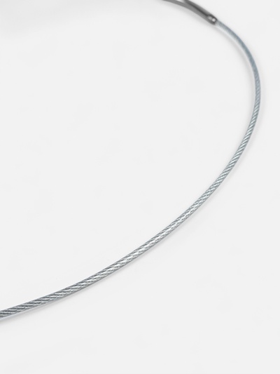 Спицы круговые, для вязания, с металлическим тросом, d=4 мм, 14/100 см