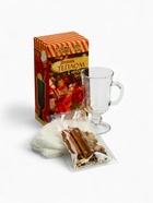 Набор для приготовления глинтвейна «Делись теплом в новом году»: бокал 250 мл., специи 30 г, носки - Фото 2