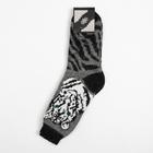 Носки мужские шерстяные «Тигр», цвет серый, размер 25 - Фото 3