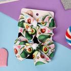 Зажим для волос "Бантик Авокадик" (набор 2 шт) звёздочки, 4,5 см - фото 54722198