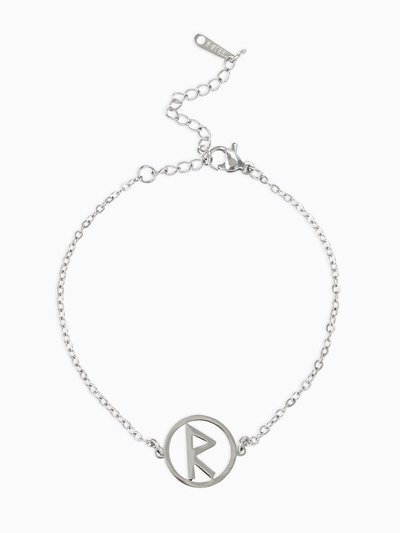 Браслет-оберег «Руны» путешествия, цвет серебро, 17 см