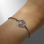 Браслет-оберег «Руны» путешествия, цвет серебро, 17 см - Фото 4