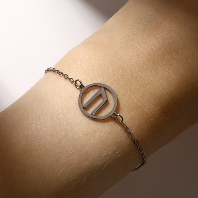 Браслет-оберег «Руны» энергия, цвет серебро, 17 см