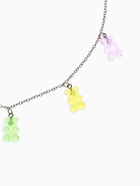 Колье «Мармеладный мишка» компания, цветное в серебре, 50 см - Фото 3