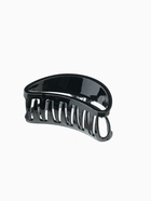 Крабик для волос «Глянец», утончённая дуга, 6.5?3 см, чёрный (комплект 12 шт) - фото 52559705