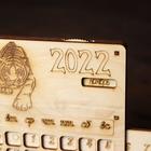 Вечный календарь "Символ года 2022. Тигр №1" 24х6х16 см - Фото 3