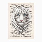 Полотенце Снежный тигр 45х60 см, лен 50%, хлопок 50%, 160г/м2 - Фото 2