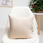 Подушка декоративная, размер 35х35 см, габардин, холлофайбер, полиэстер100% - Фото 3