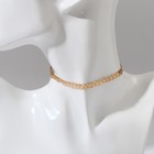 Чокер «Металлика» лепестки, цвет золото, L=30 - Фото 1